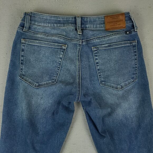 Lucky Brand Lolita Skinny Jeans Womens 2 26 Blue Denim Mid Rise Stretch - Picture 14 of 16
